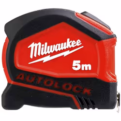 Milwaukee 4932464663 932464663 Autolock Tape Measure 5m (Width 25mm) (Metric Only)