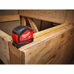Milwaukee 4932464663 932464663 Autolock Tape Measure 5m (Width 25mm) (Metric Only)