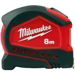 Milwaukee 4932464664 932464664 Autolock Tape Measure 8m (Width 25mm) (Metric Only)