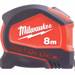 Milwaukee 4932464666 932464666 Autolock Tape Measure 8m/26ft (Width 25mm)