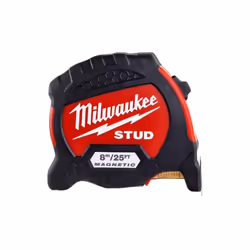 Milwaukee STUD II Magnetic Tape Measure 8m/26ft (Width 33mm) 4932471629