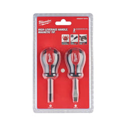Milwaukee Tri-lobe Hand Screwdriver Stubby Set 2pc 4932471810