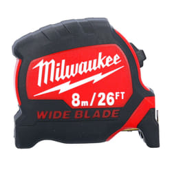 Milwaukee 4932471818 Premium Wide Blade 8m/26ft Tape Measure