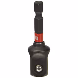 Shockwave 4932471827, Socket Spanner Insert, 50 mm 1/4 Inch Hex to 1/2 Inch Square, Red