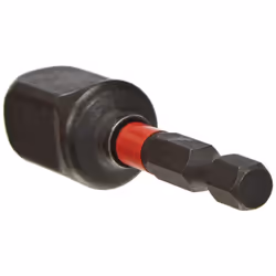 Shockwave 4932471827, Socket Spanner Insert, 50 mm 1/4 Inch Hex to 1/2 Inch Square, Red