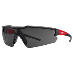 Smoked Safety Glasses 4932471882, Plastic Polycarbonate, red, 0