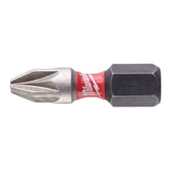 Milwaukee SHOCKWAVE Impact Duty Bits PZ2 x 25mm (Pack 2) 4932472040