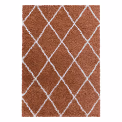 Ayyildiz Hali ALVOR801503401TERRA area rug Carpet Rectangle Polypropylene (PP) Terracotta