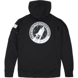 Alpha Industries Space Shuttle Hoodie, black, Size XL for Men