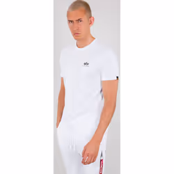 Alpha Industries Backprint T-Shirt, white, Size M for Men