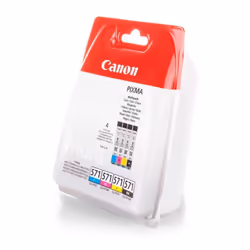 Canon CLI-571 Multipack Ink Cartridges Black, Cyan, Magenta, Yellow ? Ink Cartridges (Black, Cyan, Magenta, Yellow, Pixma MG5 ...