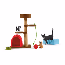 schleich FARM WORLD Playtime for cute cats, 3 yr(s), Multicolour