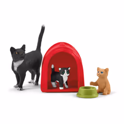 schleich FARM WORLD Playtime for cute cats
