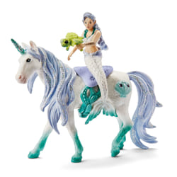 schleich BAYALA Mermaid riding on sea unicorn