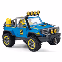 Off-road vehicle with dino outpost