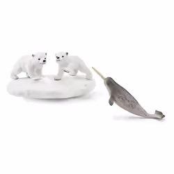 schleich WILD LIFE Polar Playground, 5 yr(s), Wild Life, Grey, White
