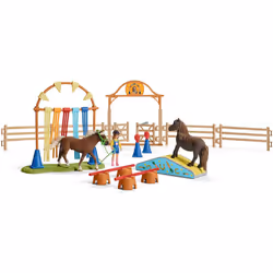 Schleich Farm World Pony Agility Training Playset