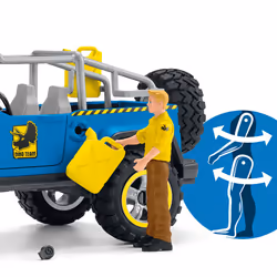 schleich Dinosaurs Off-Road Vehicle With Dino Outpost - Additional view 6