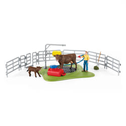 schleich FARM WORLD Happy Cow Wash