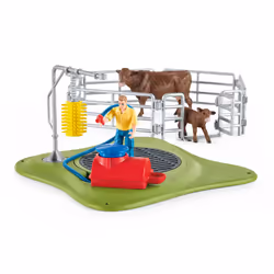 schleich FARM WORLD Happy Cow Wash