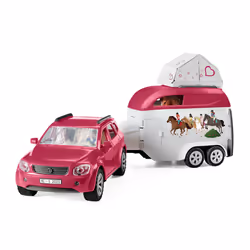 schleich HORSE CLUB Horse Adventures with Car and Trailer - Additional view 8