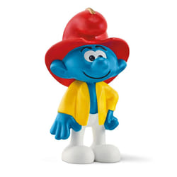 schleich The Smurfs Fireman Smurf