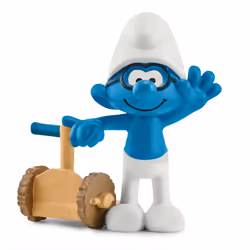 schleich The Smurfs Brainy Smurfway, 3 yr(s), The Smurfs, Multicolour