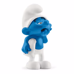 schleich The Smurfs Lazy Smurf, 3 yr(s), The Smurfs, Blue, White