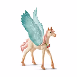 schleich BAYALA Decorated unicorn Pegasus, foal, 5 yr(s), Multicolour, Plastic, 1 pc(s)