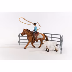 schleich Cowgirl Team Roping Fun - Additional view 7