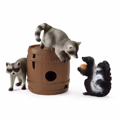 Schleich Wild Life 5-Piece Playset Animal Toys for Boys and Girls 3-8 Years Old Nutty Mischief