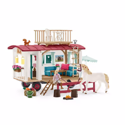 schleich Caravan for secret club meetings, 5 yr(s), Multicolour