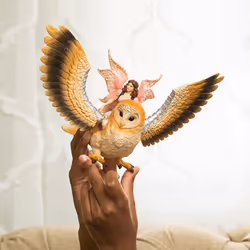 schleich BAYALA Fairy in Flight on Glam-Owl - Additional view 4