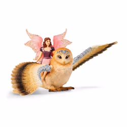 schleich BAYALA Fairy in Flight on Glam-Owl - Additional view 5