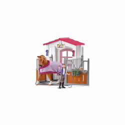 schleich HORSE CLUB Wash station with horse stall