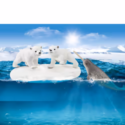 schleich WILD LIFE Polar Playground