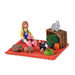 schleich FARM WORLD Picnic with little pets