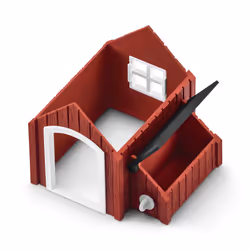schleich FARM WORLD Dog kennel - Additional view 4
