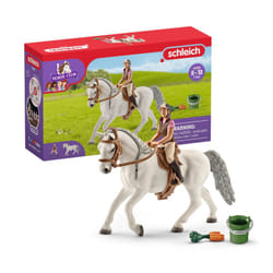 schleich HORSE CLUB Rider with Lipizzaner mare
