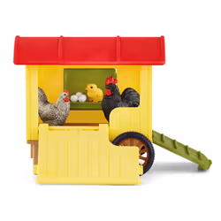 Schleich Farm World Giant 123-Piece Playset Pack with Farmhouse  Chicken Coop  Horse Stall  Farm Toys for Toddlers Ages 3+