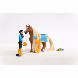 schleich HORSE CLUB Sofia’s Beauties Starter Set Kim & Caramelo - Additional view 8