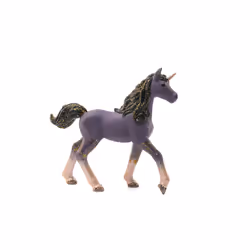 Schleich bayala  Unicorn Toys for Girls and Boys  Shooting Star Unicorn Foal Toy Figurine  Purple  Ages 5+
