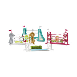 schleich HORSE CLUB Horse Obstacle Course Accessories