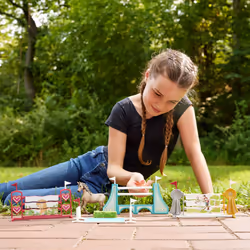 schleich HORSE CLUB Horse Obstacle Course Accessories