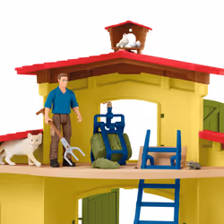 schleich FARM WORLD Large Farm with Animals and Accessories - Additional view 7