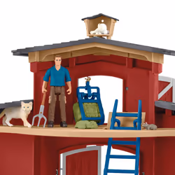 schleich FARM WORLD Large Barn with Animals and Accessories - Additional view 4