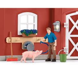 schleich FARM WORLD Large Barn with Animals and Accessories - Additional view 8
