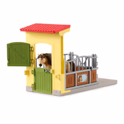 schleich FARM WORLD Pony Box with Iceland Pony Stallion - Additional view 4