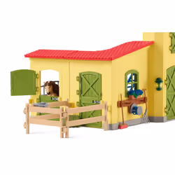 schleich FARM WORLD Pony Box with Iceland Pony Stallion - Additional view 6