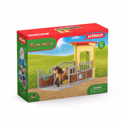 schleich FARM WORLD Pony Box with Iceland Pony Stallion - Additional view 7